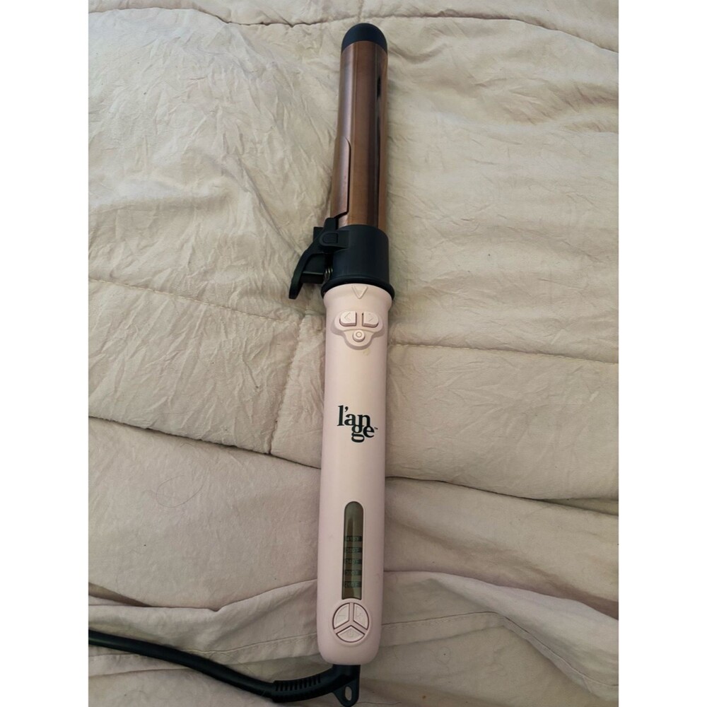 Lange Pink and Rose Gold Curling Iron